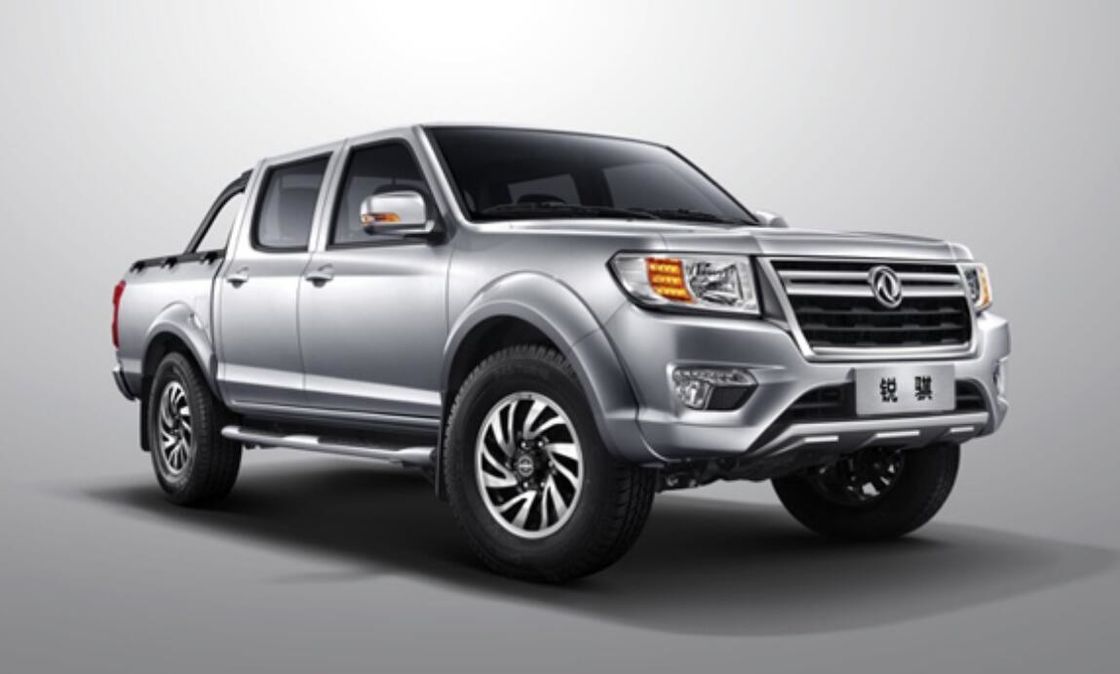 Luxury Dongfeng Rich 6 EV 4x2 Double Cab Pickup Truck Cars LHD