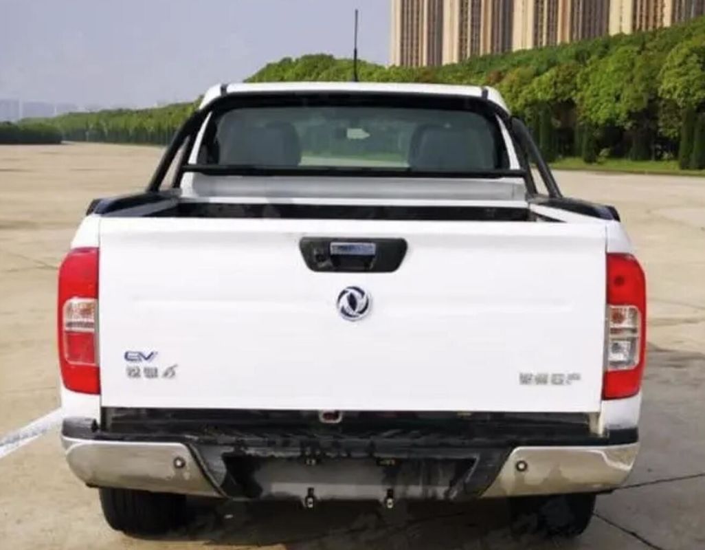 Luxury Dongfeng Rich 6 EV 4x2 Double Cab Pickup Truck Cars LHD